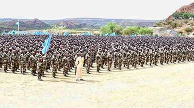 ​ عودة بعض القوات المدربة في إريتريا إلى مقديشو 
